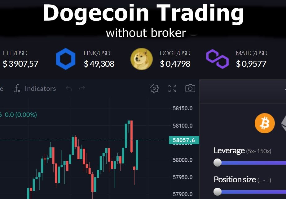 dogecoin trading site
