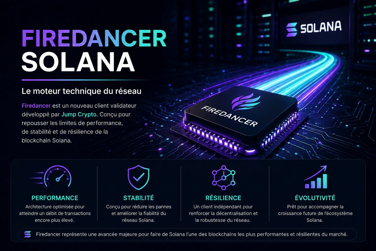 Firedancer Solana performance stabilité résilience blockchain Solana
