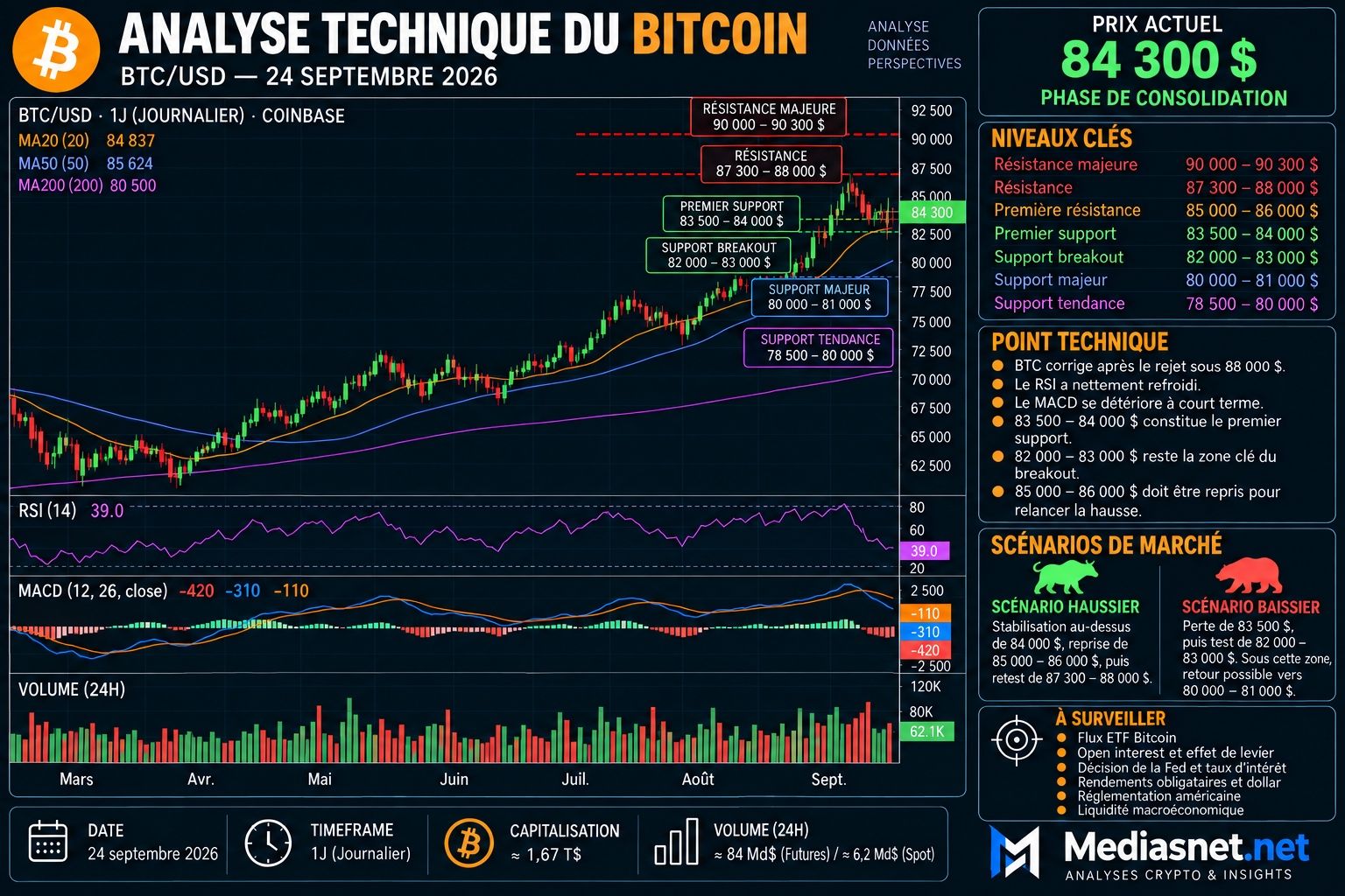 analyse technique du Bitcoin