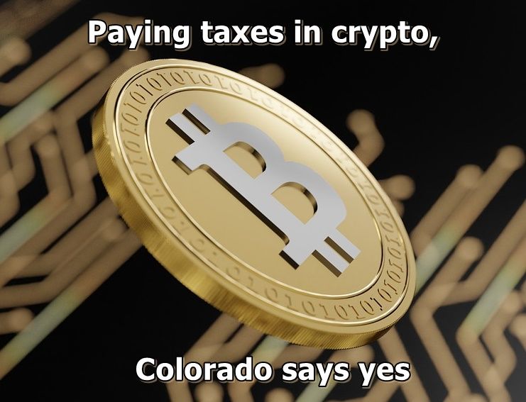 Paying taxes in crypto