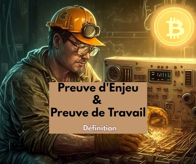 Preuve d'enjeu - preuve de travail, définition