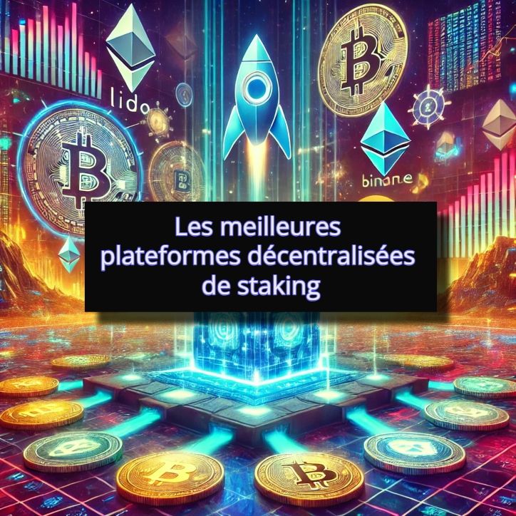Les meilleures plateformes décentralisées de staking