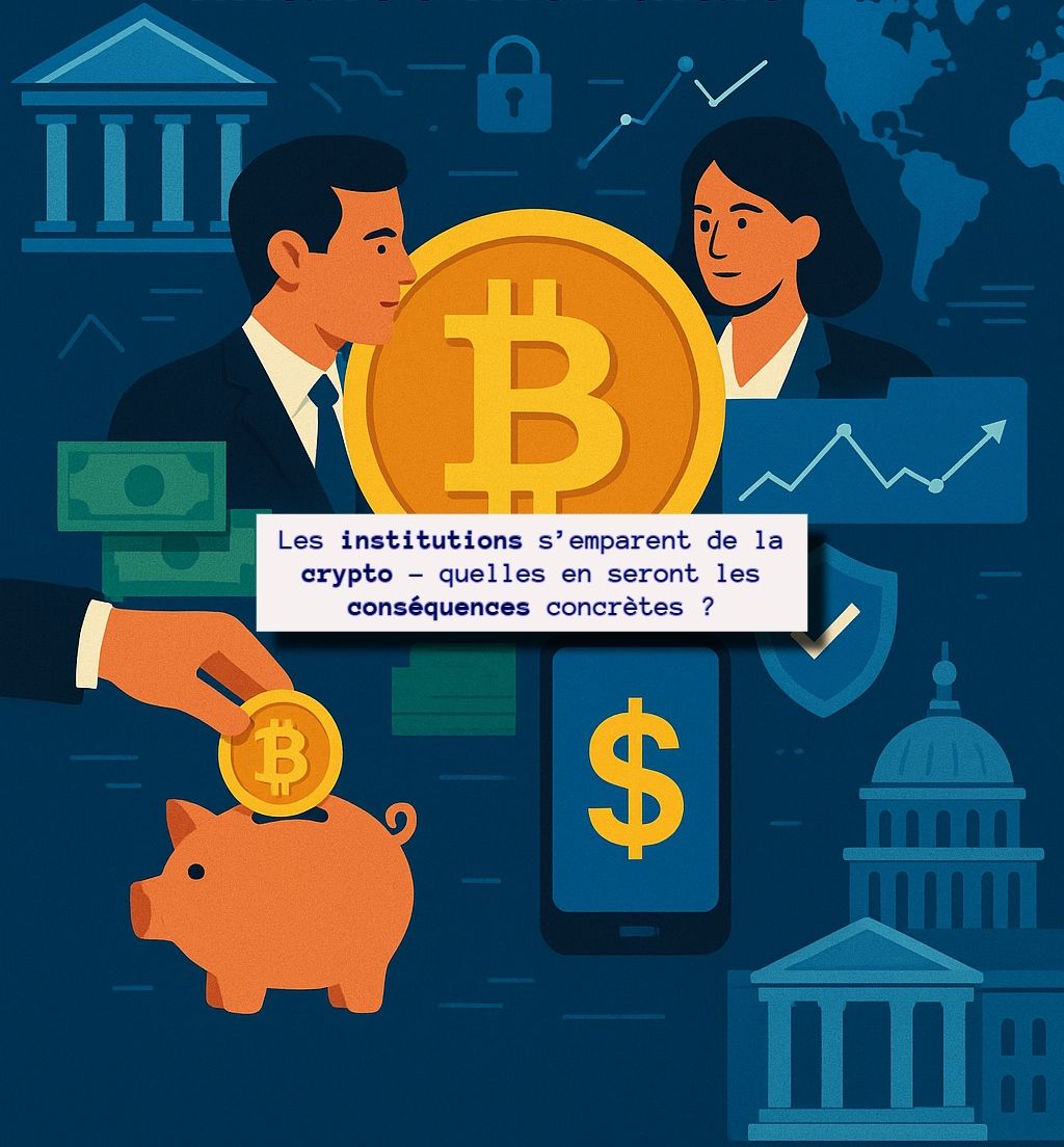 Les institutions s’emparent de la crypto