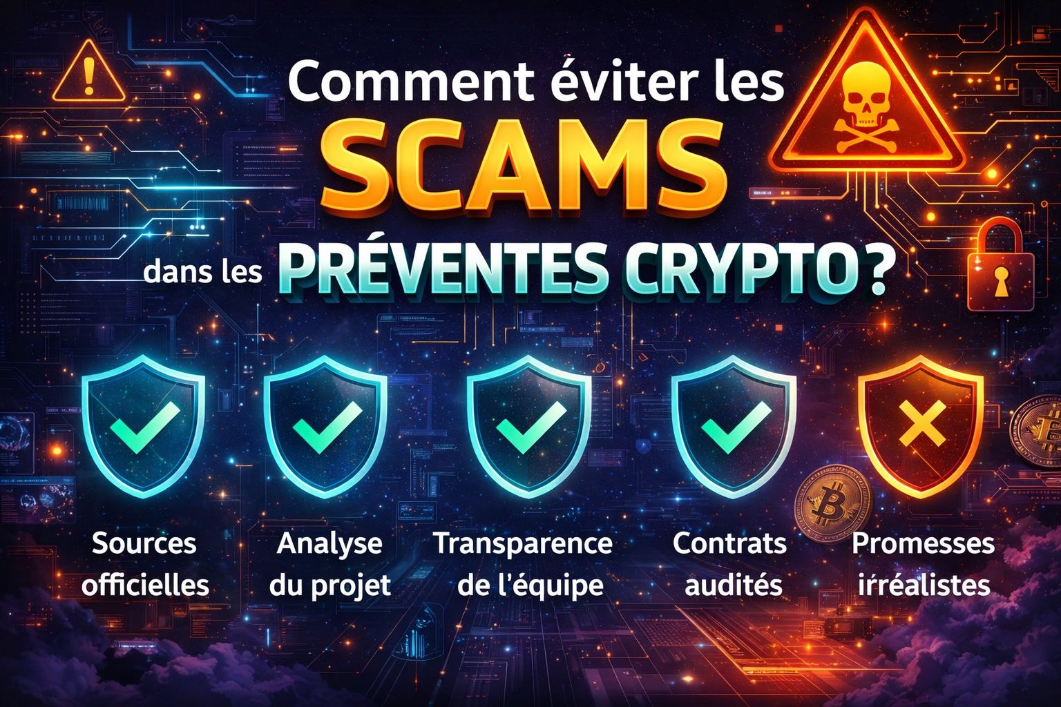 Comment éviter les scams dans les préventes crypto
