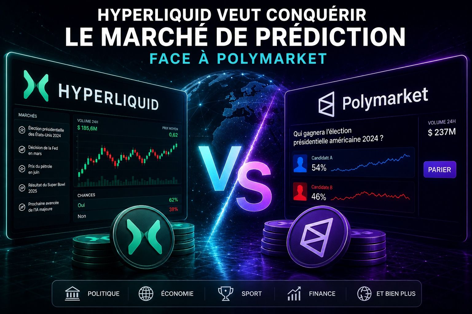 marché de prédiction, quand Hyperliquid s'en mêle