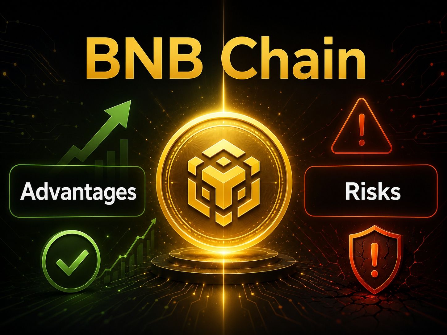 BNB Chain - advantages-risks
