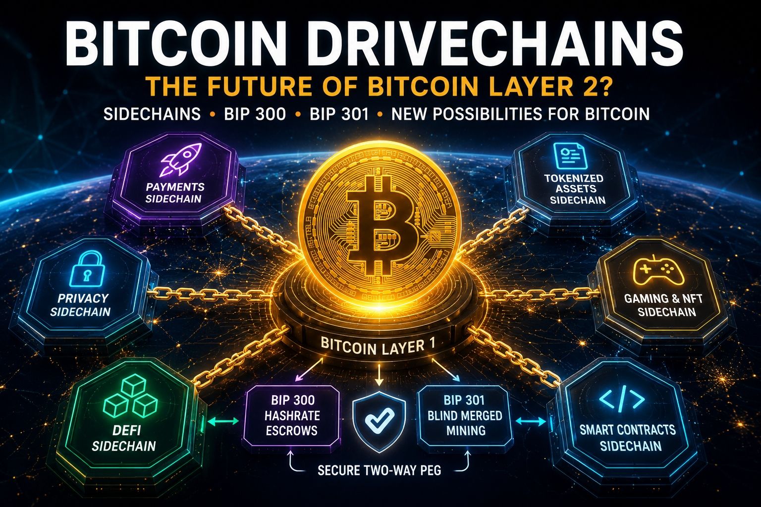 Bitcoin drivechains