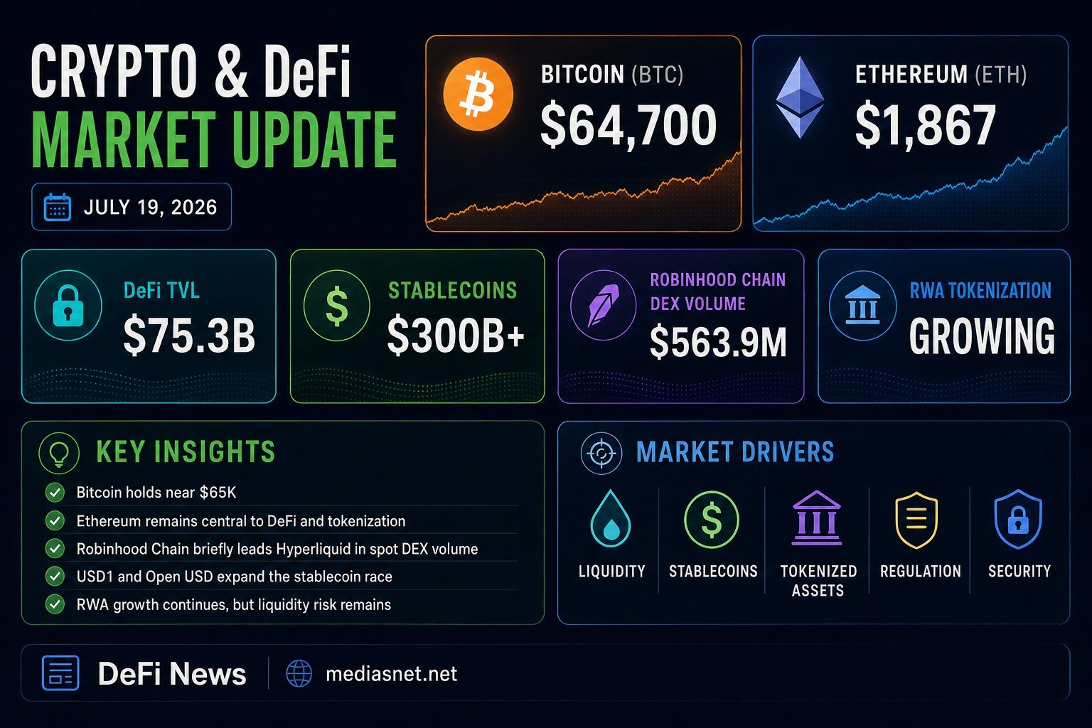 crypto and DeFi - market update