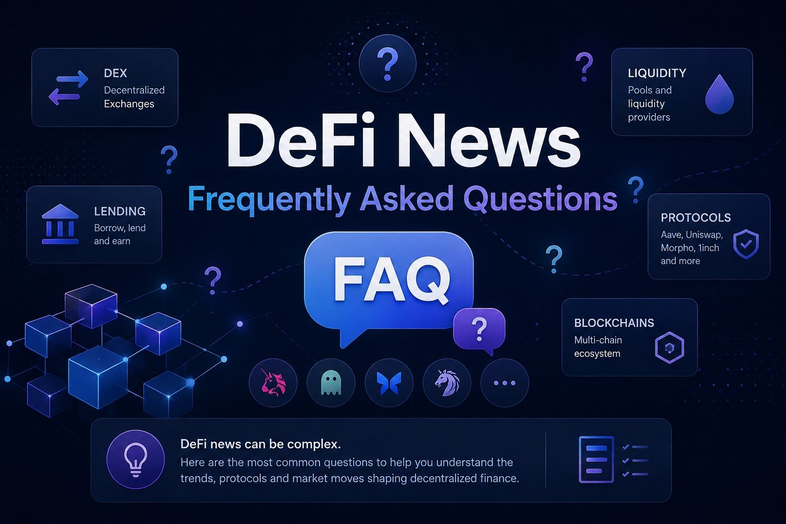 Decentralized Finance News - FAQ
